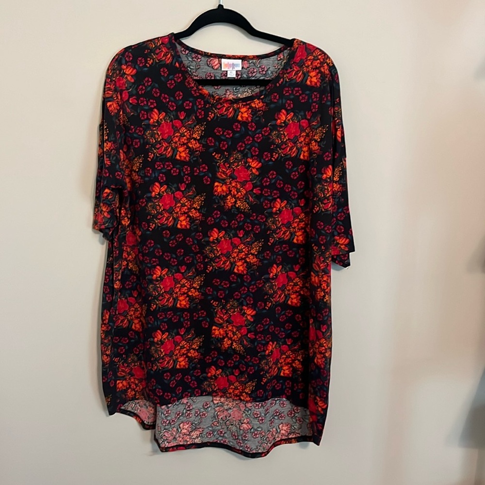 XL Floral LuLaRoe Irma Tunic